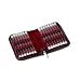 Hom�opathie Taschenapotheke Klassik mit 30 Schlaufen Leder bordeaux f�r Globuli