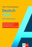 Produkt-Bild: Abitur-Pr&uuml;fungsaufgaben Deutsch 2008, Baden-W&uuml;rttemberg