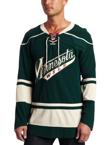 NHL Men's Minnesota Wild Authentic Jersey - 7231A5Ckahjmwi (Green, 46)