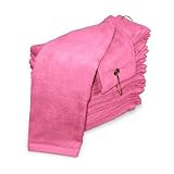 New! Towel- Trifold- Pink