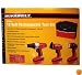 Durabuilt 18 Volt Rechargeable Tool Kit (Drill, Detail Sander, Flashlight, Accs.)