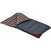 Sporting Goods : Wenzel Oversize Hollow Core Rectangular 5-Degree Sleeping Bag (Forest Green/Brown)