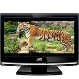JVC LT-19D200 - 19" LCD TV with built-in DVD player - widescreen - 720p - HDTV - black