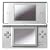 ニンテンドーDS Lite グロス シルバー