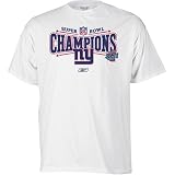 Reebok New York Giants Super Bowl XLII Champions Locker Room T-Shirt at Reebok