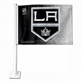 NHL Los Angeles Kings Crown Car Flag