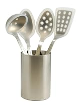 G&S Metal Products Five Piece Silicone and Stainless Steel Kitchen Tool Set