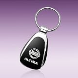Nissan Altima Black Tear Drop Key Chain