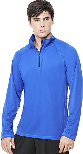 Alo Sport M3006 Mens 1/4 Zip Lightweight Pullover