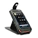 Celicious Black Genuine Leather Flexi-Stand Flip Stand & Belt Case for Dell Streak 5