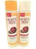 Burt's Bees Pomegranate 10oz Sulfate Free Very Volumizing Shampoo and Conditioner Set
