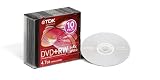 TDK DVD+RW 4.7GB 4X DVD-Rohlinge 10er Pack Slimcase