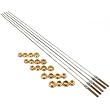 10 Pendulum Rods Clock Pivot Bushings Clockmakers Parts