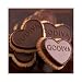 Godiva Dark Chocolate Truffle Heart Biscuits 4 Pack