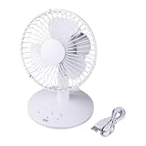 SANWA SUPPLY USB-TOY56W 首ふり扇風機 ホワイト