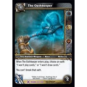 The Oathkeeper - Drums of War - Epic by World of Warcraft Cards