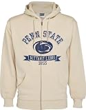 Penn State Nittany Lions Ecru Apex Full Zip Hooded Sweatshirt