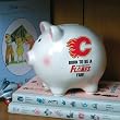 Calgary Flames Memory Company Born to Be Piggy Bank NHL Hockey Fan Shop Sports Team Merchandise