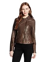 SYM Cazadora Piel (Marrón)