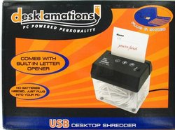 Click here for USB Desktop Paper Shredder prices