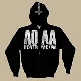 ANNOTATIONS OF AN AUTOPSY - AOAA - Black Zip Up Hoodie