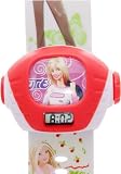 TimerMall OEM - Montre Enfants - Quartz - Caoutchouc - Barbie d??le blanc Caoutchouc Bracelet projection num&Atilde;Sport