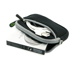 Neoprene Sleeve Case (Black) for Canon PowerShot SD1400IS 14.1 MP Digital Camera Black