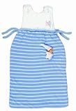 Kaloo Blue Large Sleeping Bag-Stripes