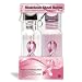 Green Canteen Stainless Steel Sports Water Bottle, 25-Ounce, 2 Pack, Breast Cancer Awareness, Siver and Light Pink