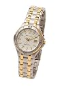 Pierre Cardin C260 Ladies Two Tone Bracelet Watch with Silver Dial and Date