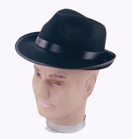 Blues Man Felt Hat