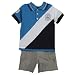 Toddler Boys 2pc Multi Tone Royal Tradition Short Set