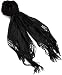 Gypsy 05 Women's Foil Scarf, Blk/Metal, One Size