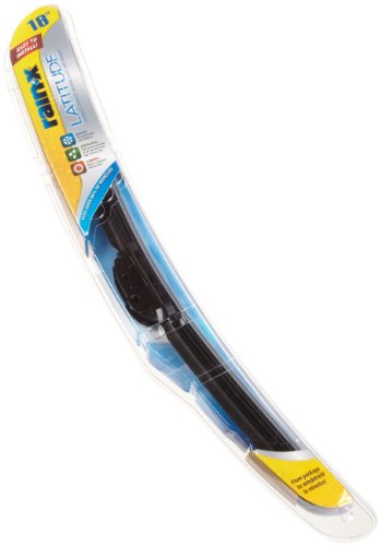 Rain-X 5079275 Latitude 8-In-1 Premium Graphite Coated Wiper Blade - 18