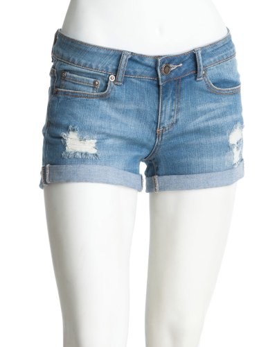 2b by bebe Cuffed Denim Short
