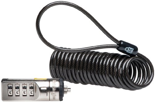 Kensington K64670EU Portable Laptop Sicherheitsschlosskabel mit Zahlenkombination