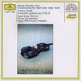Review David Oistrakh Igor Oistrakh George Malcolm Georg Fischer Wiener Symphoniker Royal Philharmonic Orchestra Eugene Goossens David Oistrakh  / Bach, J.S.: Violin Concertos BWV 1041-1043