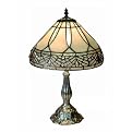Colored-Background Petite Table Lamp - Silver