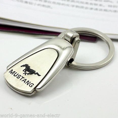 Ford Mustang Logo Emblem Keychain