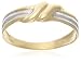 9ct Two Tone Gold AMR321127 Ladies Band Ring