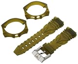 TechnoMarine S1022 Cruise 15 mm Green Gel Strap with buckle and Two Covers