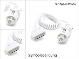 Produkt-Bild: Auto-Ladekabel f&uuml;r Apple iPhone 3G -White Edition