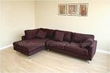 Austin Twill Sectional Sofa by True Contemporary