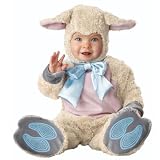 Lil Characters Infant Lamb Costume, Off White/Pink/Light Blue