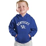 Kentucky Wildcats Kids 4-7 Royal Tackle Twill Hooded Sweatshirt