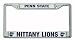 Penn State Nittany Lions Chrome Frame