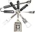 NCAA 4 Piece Barbecue Set