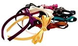 L. Erickson Double Loop Bow Headband - 100% Silk Charmeuse