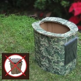 Disposable Outhouse Disposable Toilet by