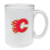 NHL Calgary Flames El Grande Ceramic Mug (White)
